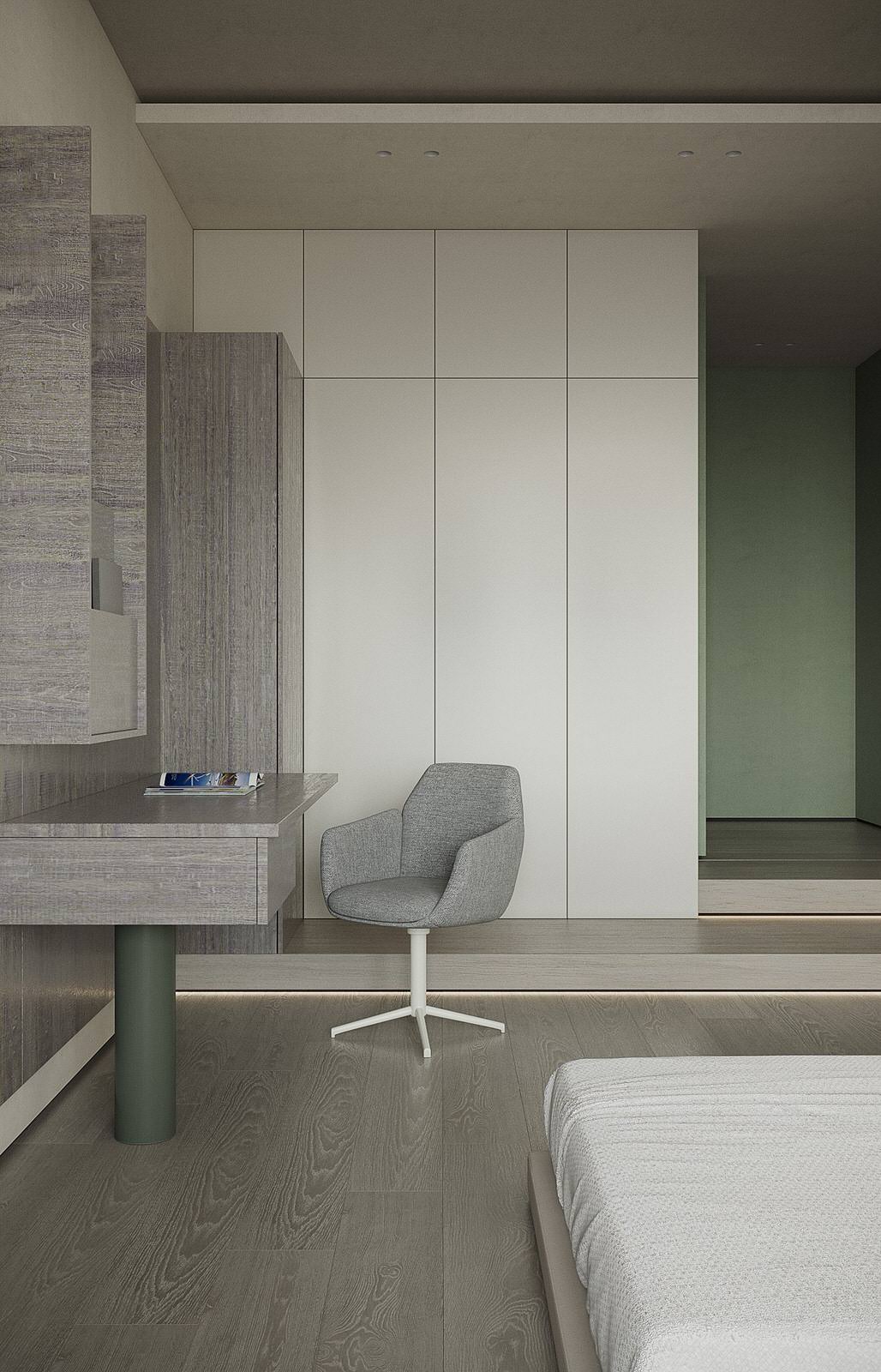 Квартира 130м², ЖК Master на Серебристом бульваре