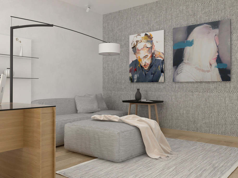 Дизайн проект 6-ти ком. квартиры в современном стиле