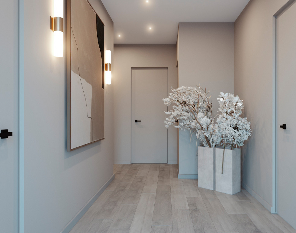 Проект интерьера в современном стиле для современной семьи