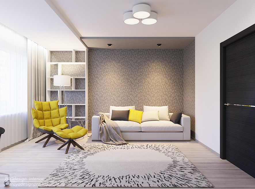 Обложка проекта: Интерьер двухкомнатной квартиры. Ярославль