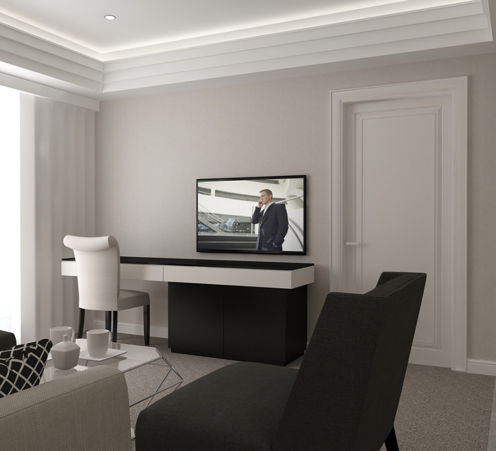 Классический интерьер в гостинице