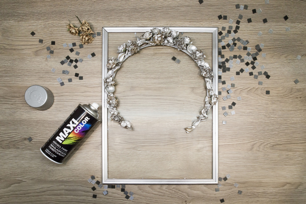 DIY: Рамки для картин своими руками с объемным цветочным декором