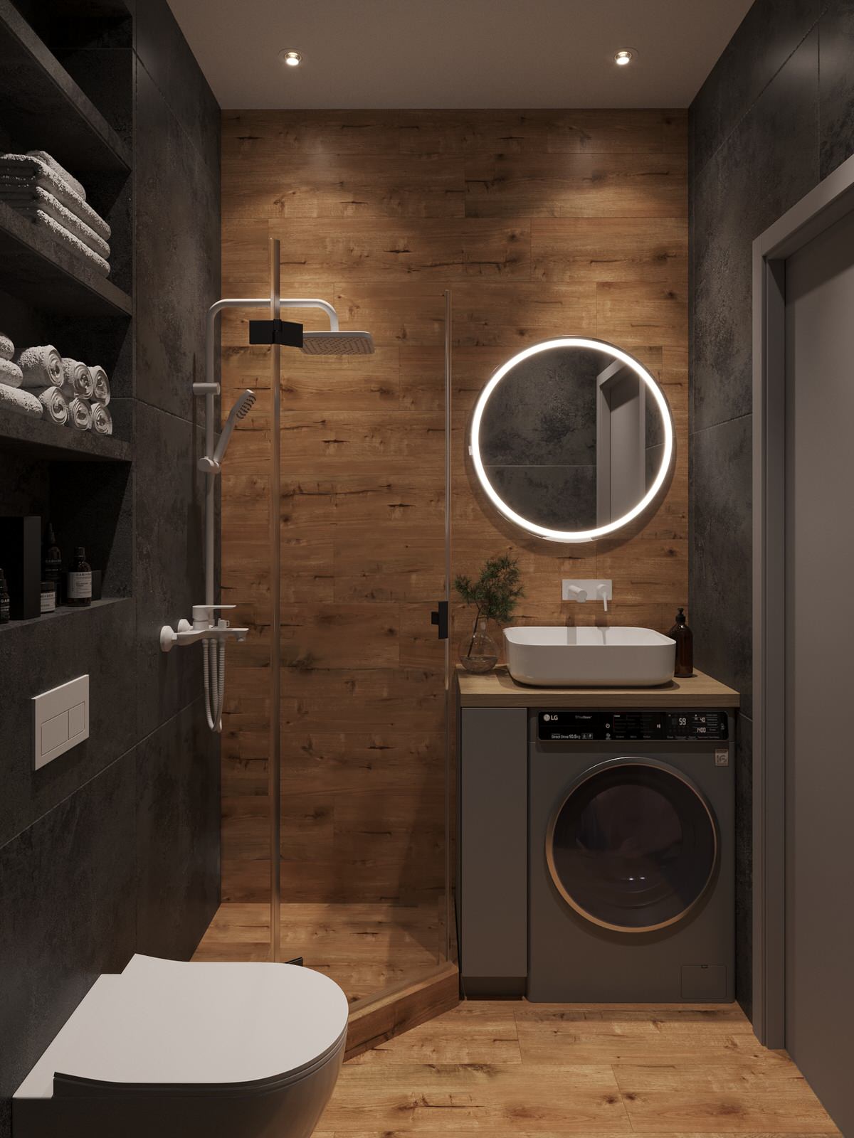 Проект 1-к квартиры 26м2