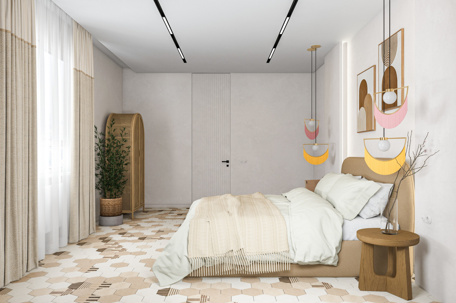 Обложка проекта: Спальня джапанди