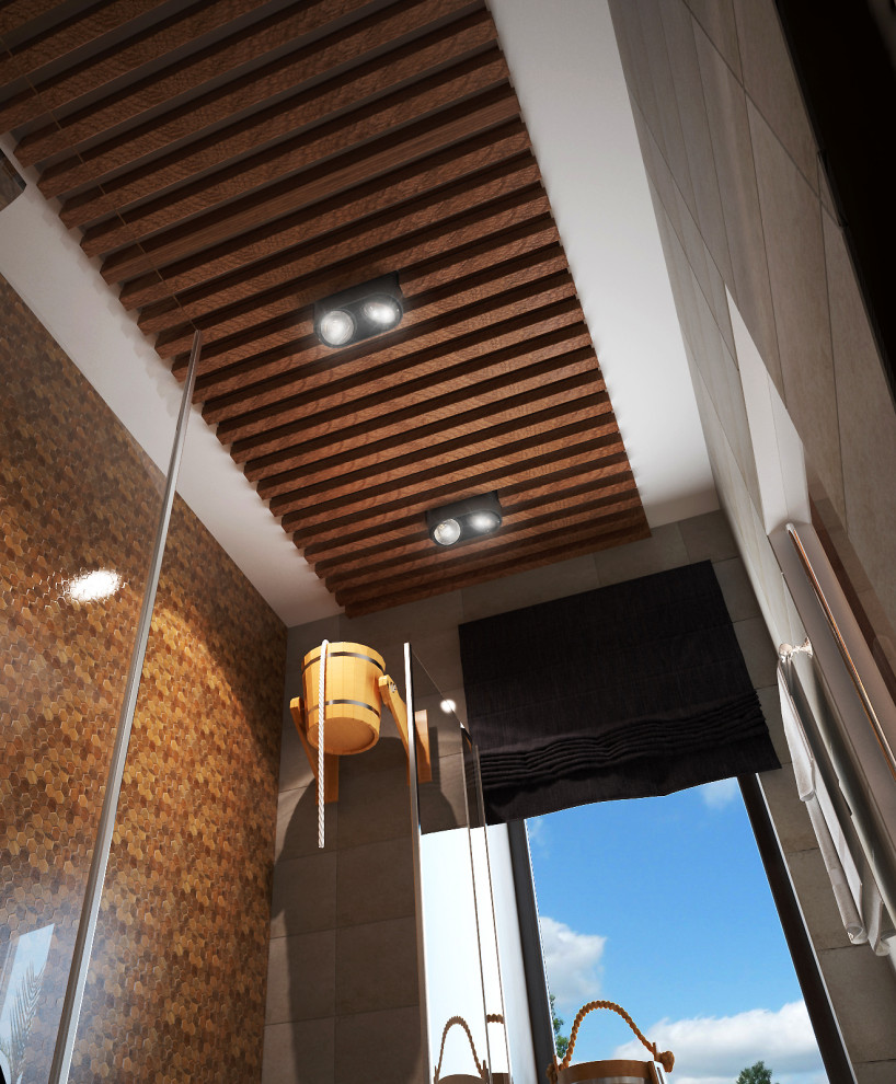 Отдельный домик во дворе с банным комплексом IO