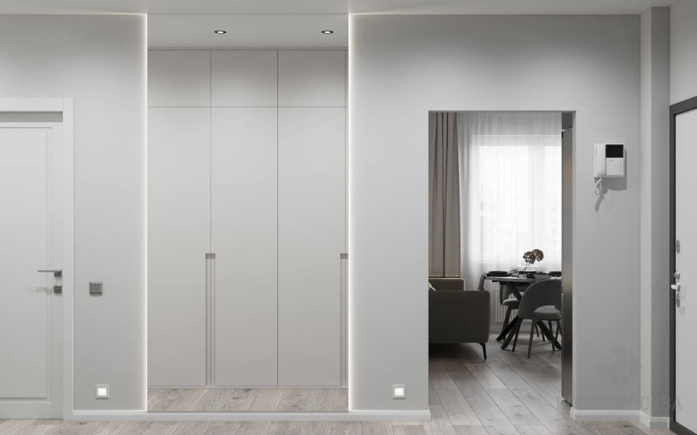 Дизайн-проект трехкомнатной квартиры ЖК "Лучи"