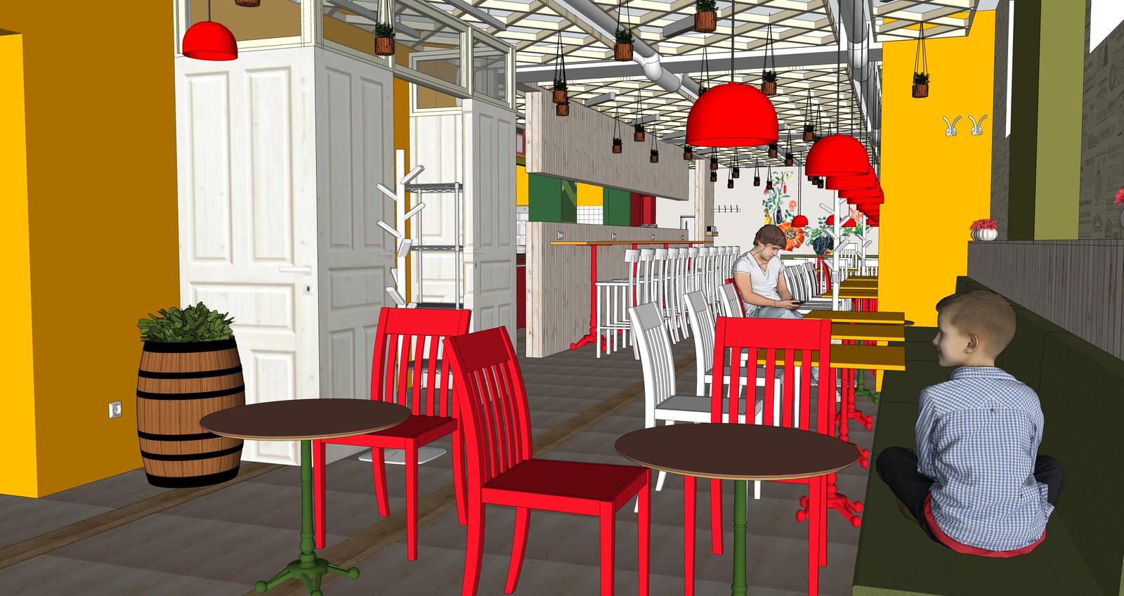 77 м.кв. - кафе - кулинария домашней еды.