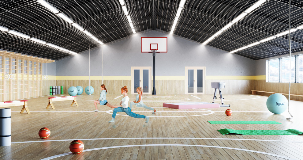 Дипломная работа "Проект реконструкции школы на Адмиралтейской набережной"