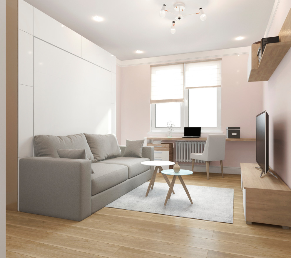 Обложка проекта: 1-комнатная квартира для молодой пары