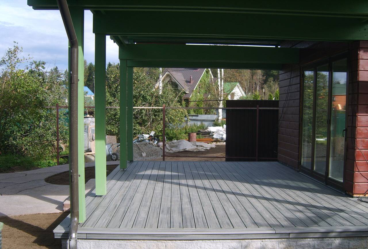 Открытые террасы