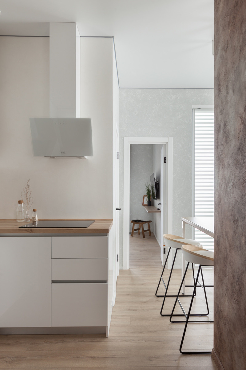 Лаконичная квартира 60 м² в Хабаровске