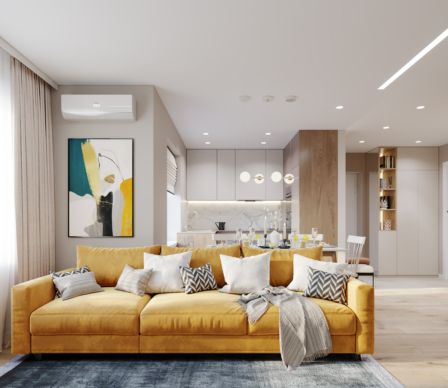 Дизайн- проект Гафури 72 кв.м