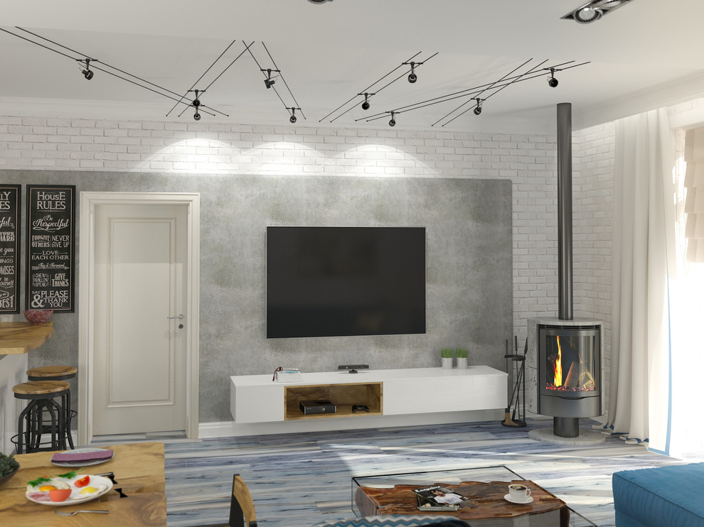 Средиземноморский лофт. Визуализация.