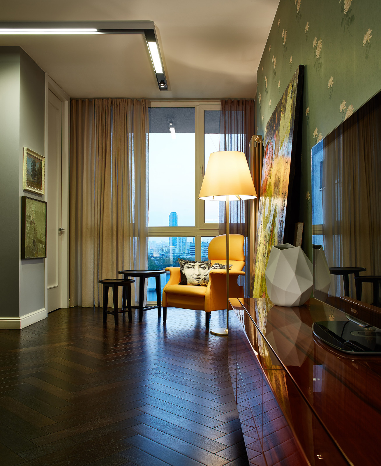 Квартира коллекционера | Apartment of a collector of modern painting