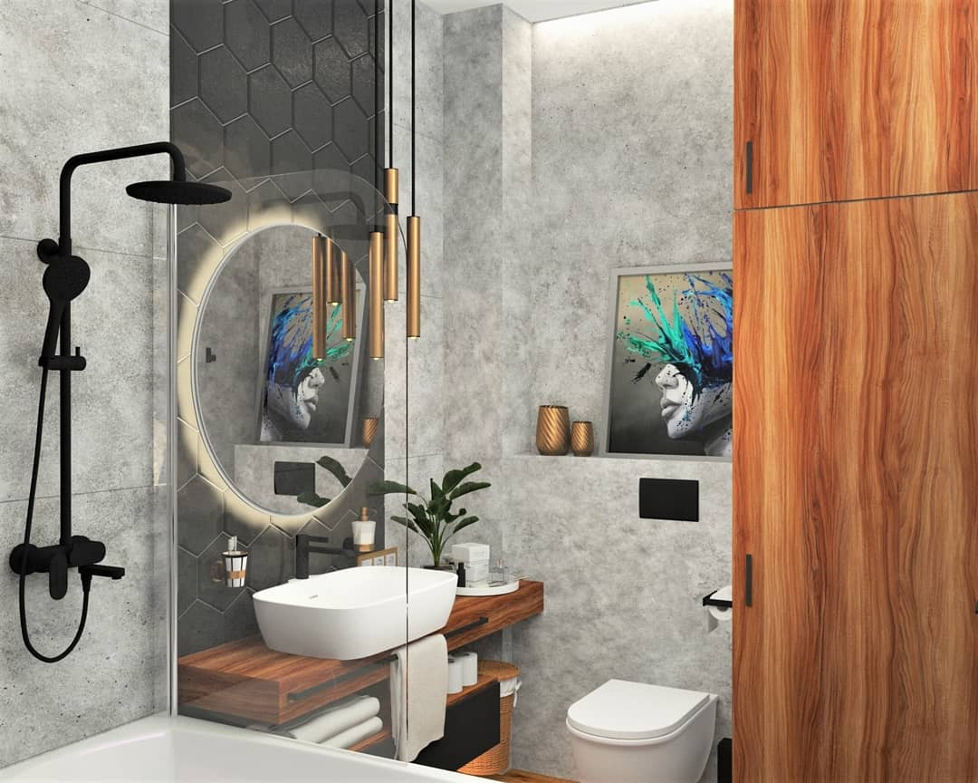 Санузел ЖК "Ньютон"