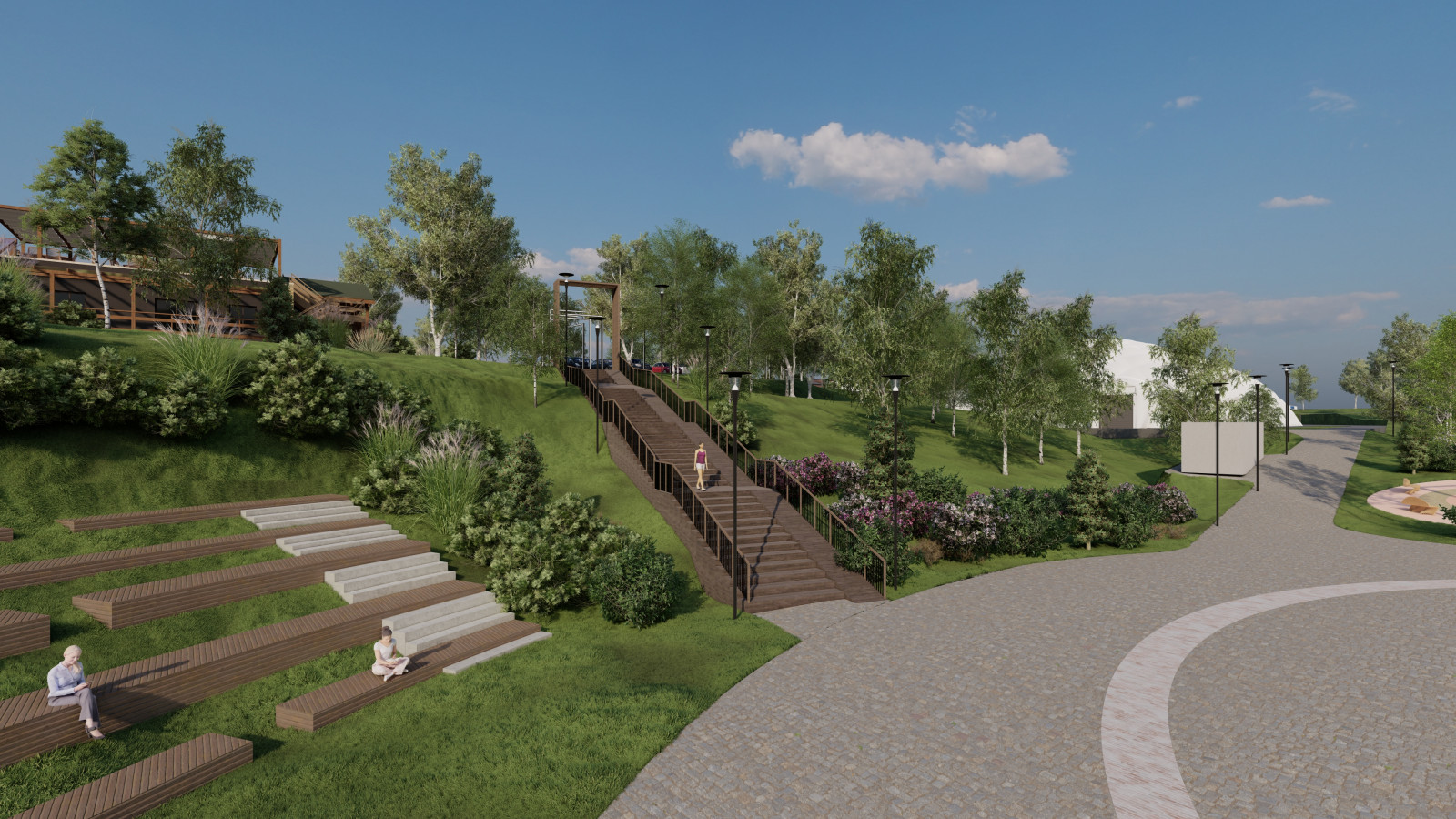 Архитектурный проект рекреационного комплекса GREEN PARK