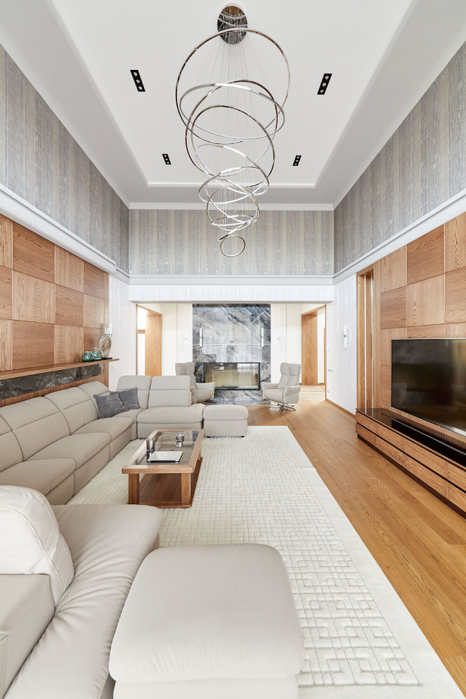 Интерьер жилого дома в современном стиле