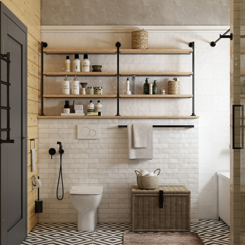 Загородный дом из бруса в Тверской области.