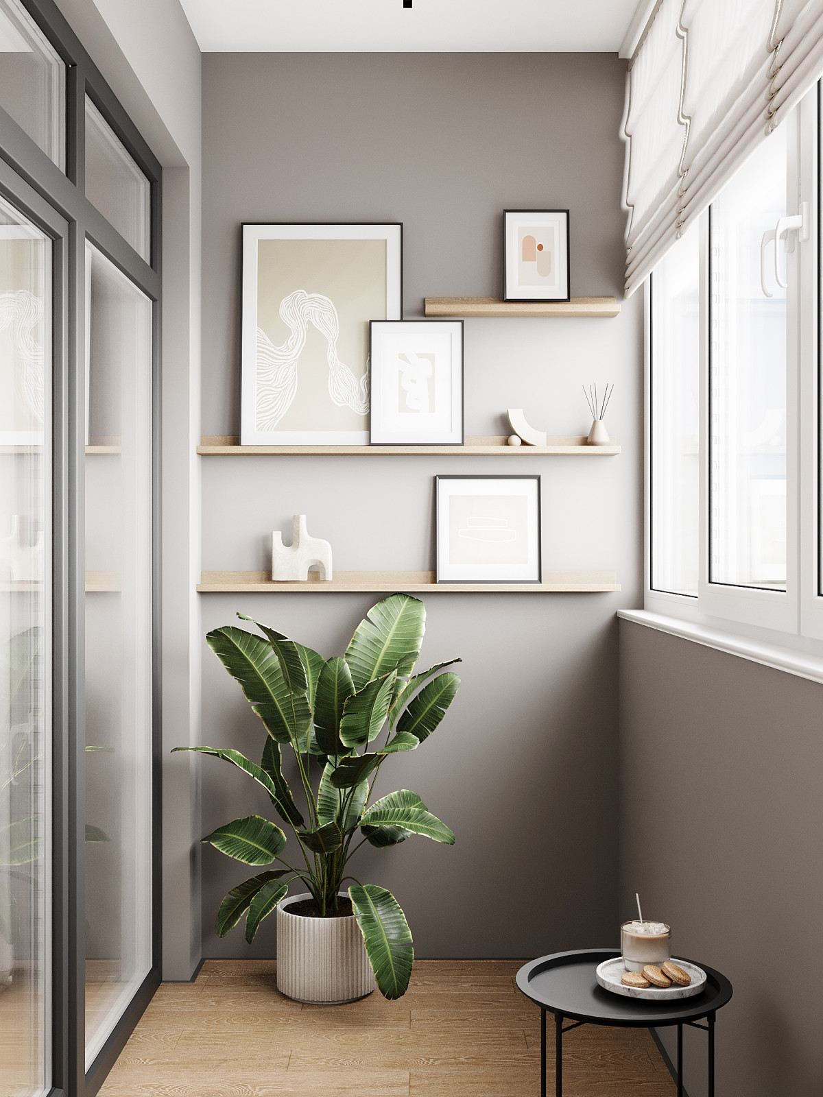 Дизайн квартиры в современном стиле с нотками сканди