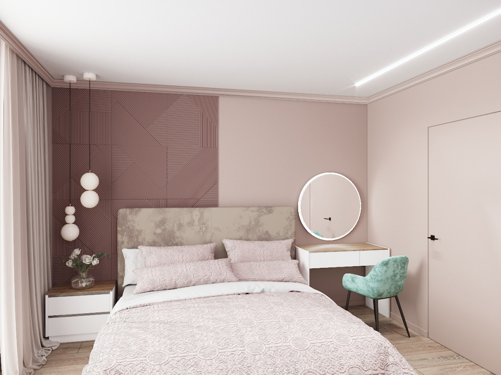 Обложка проекта: Двухкомнатная квартира для девушки в ЖК "Талан"