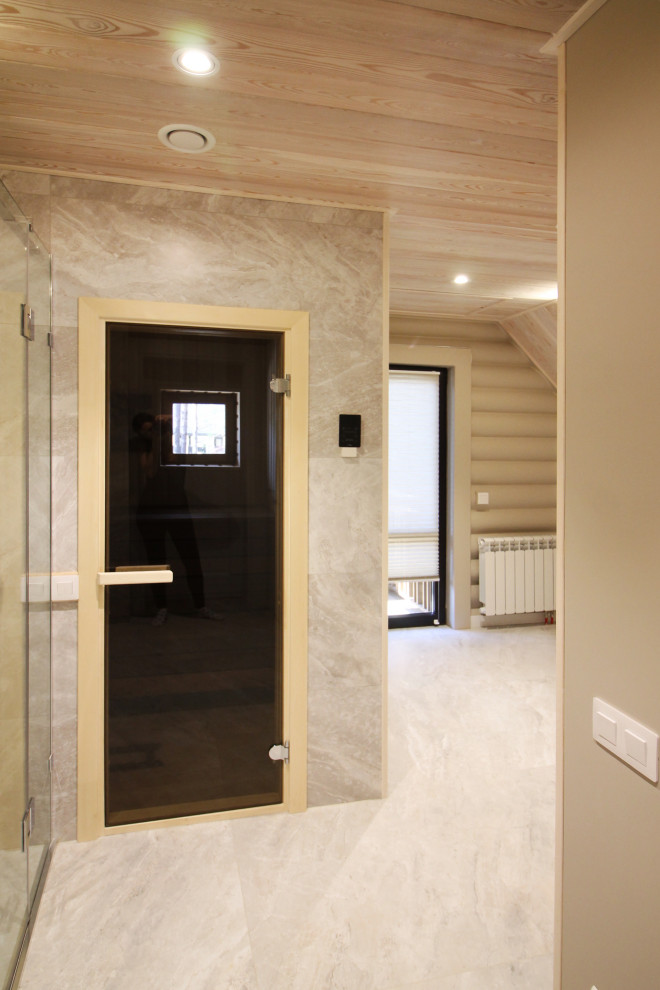 Срубовой коттедж в Рощино