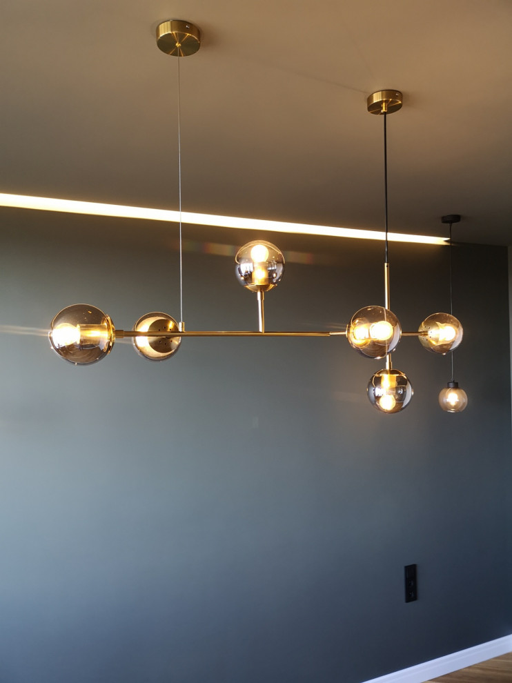 Интерьер квартиры со сложной планировкой