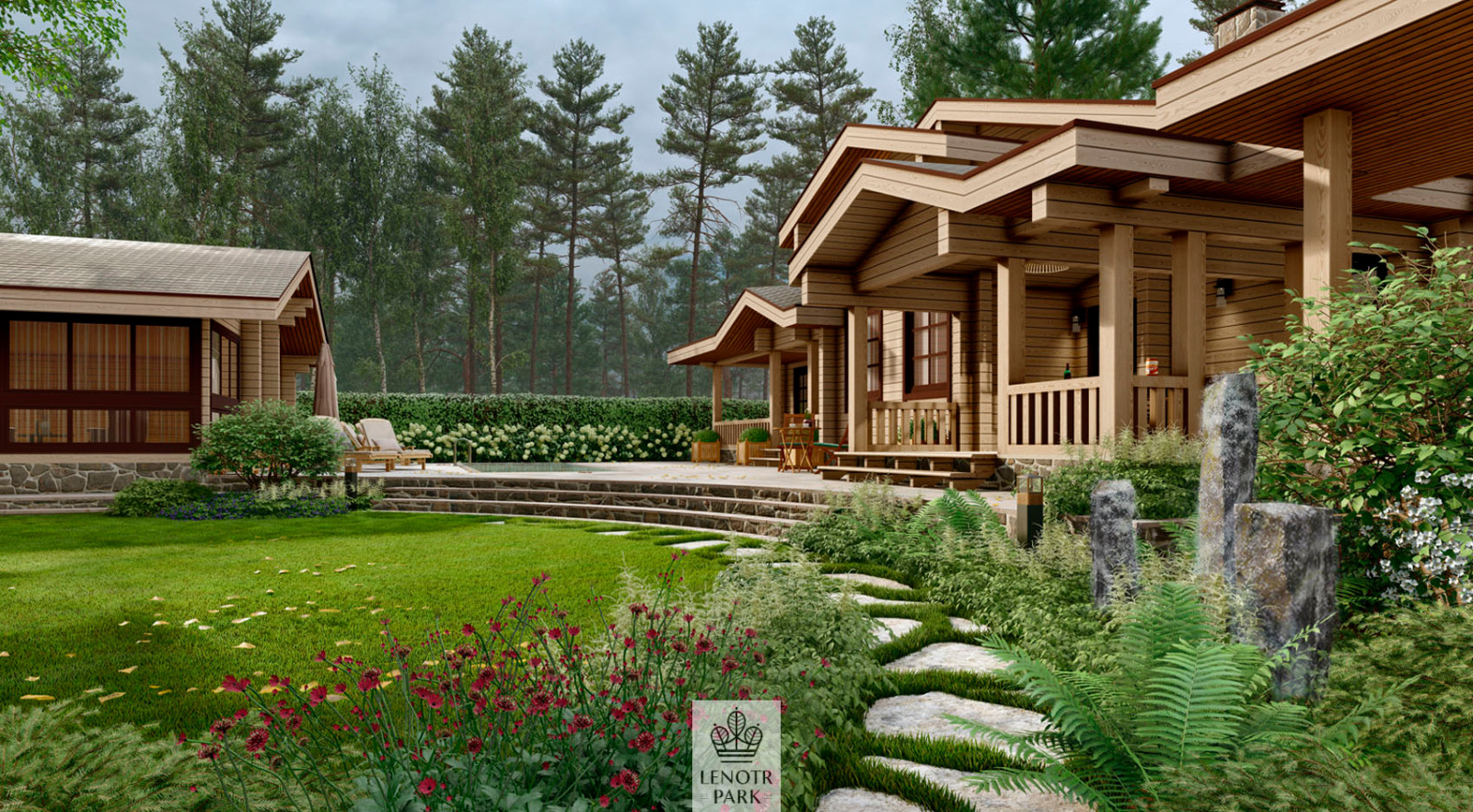 Лесной пейзаж