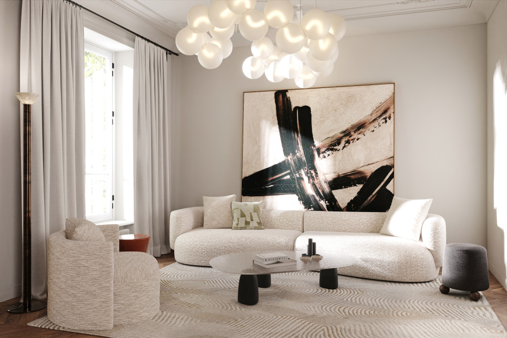 Projet d'intérieurs d'un appartement à Paris