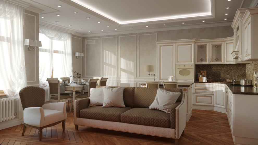 Обложка проекта: ЖК Русский дом | 3D визуализации