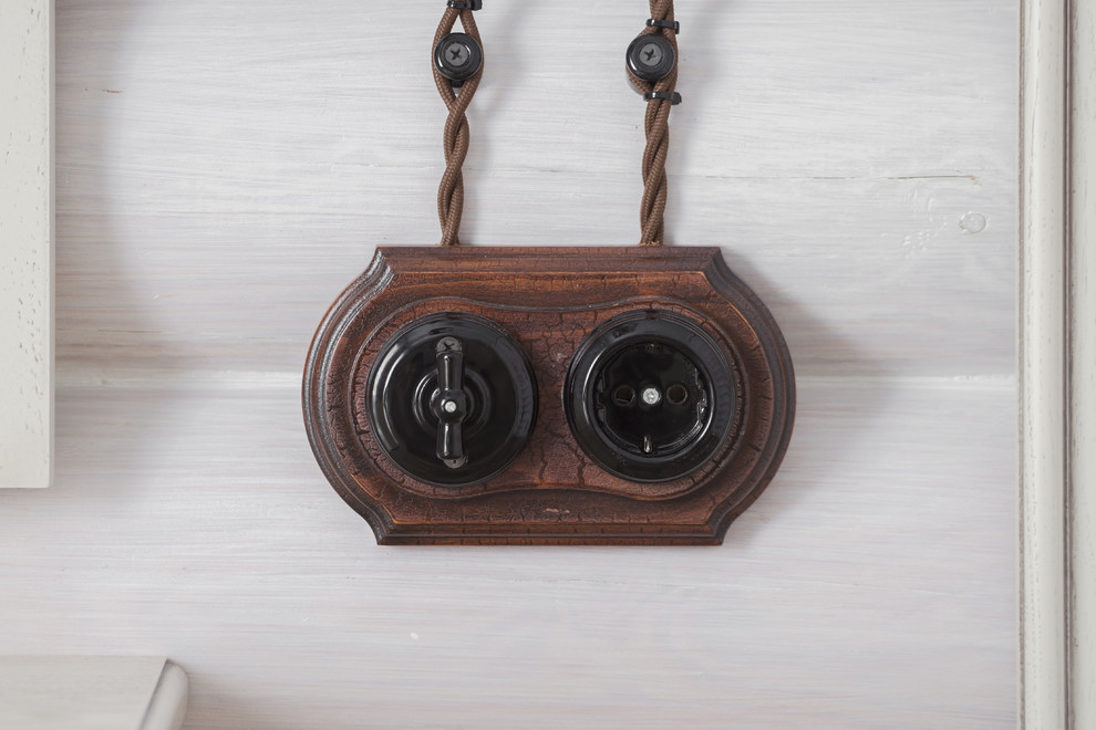 Интерьер в бревенчатом доме в Эсто-Садок