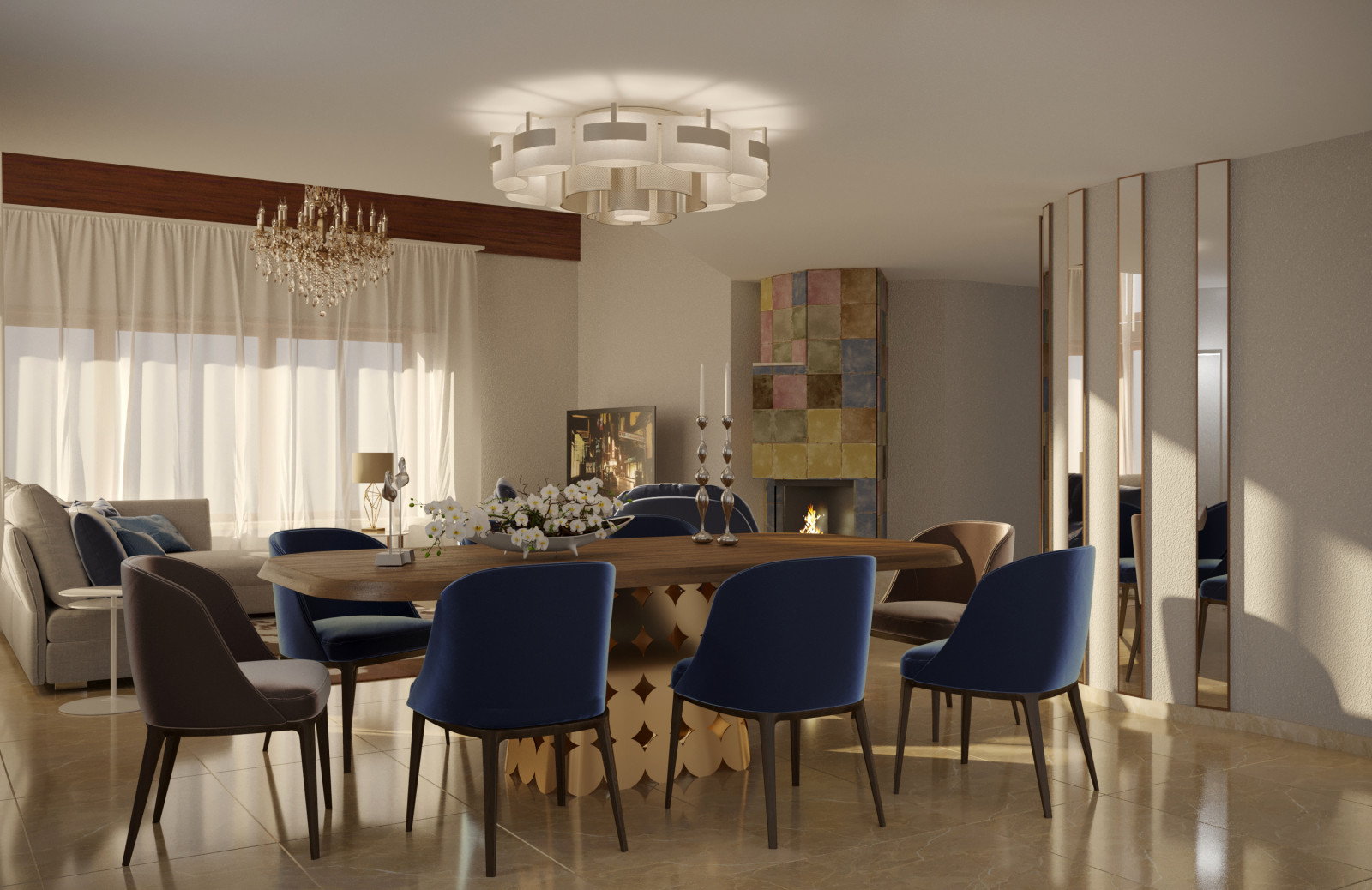 Интерьер жилого дома, Швейцария, г. Дорнах