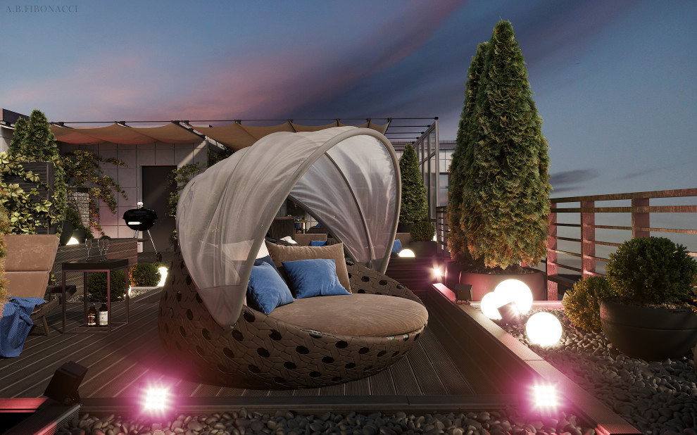 Обложка проекта: Стрельна, дизайн квартиры 200 м. кв., терасса 100 м. кв.