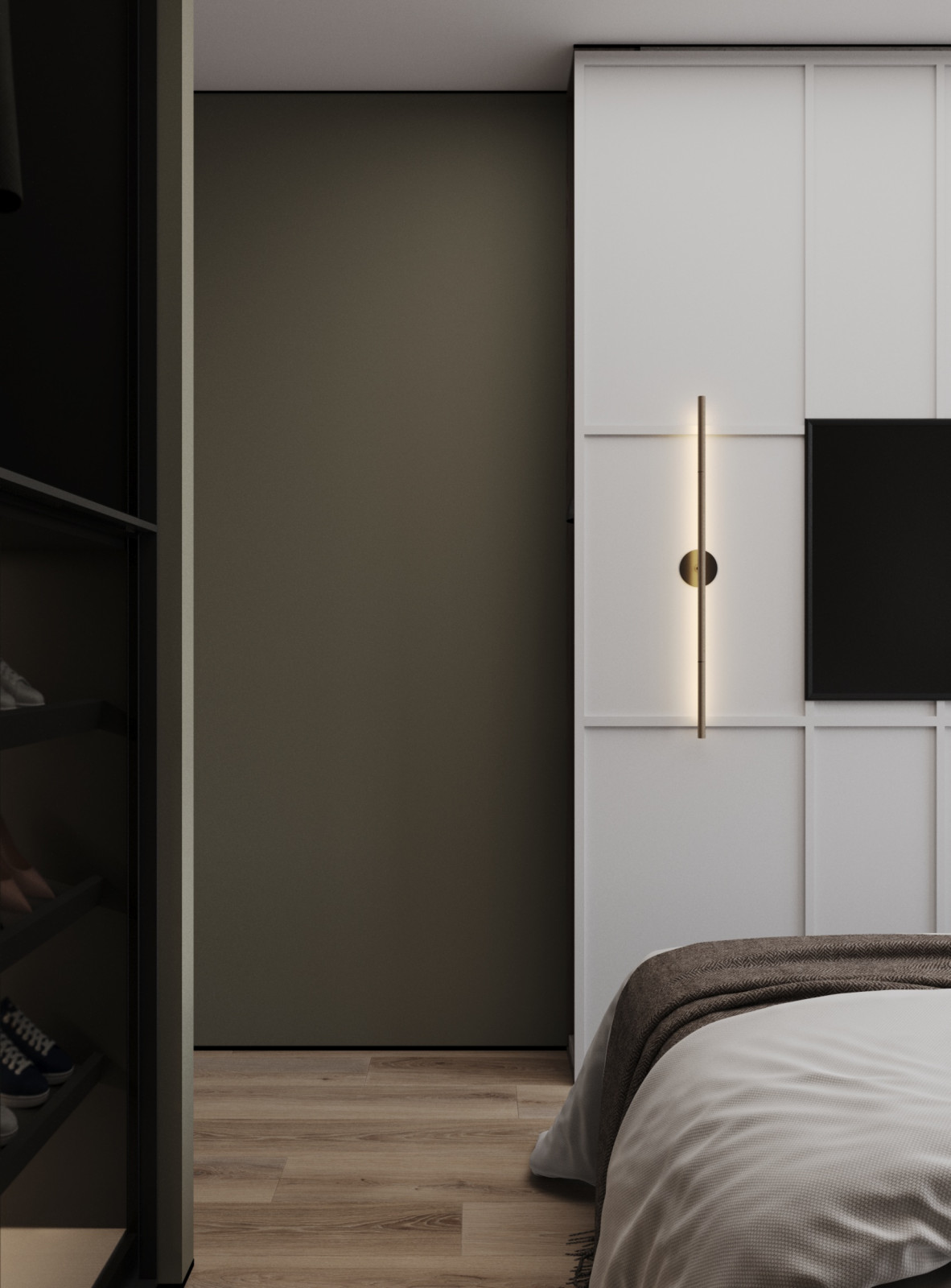 Джапанди, спальня