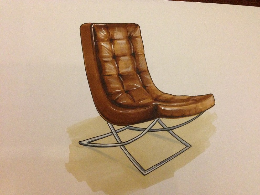 Интерьерные скетчи