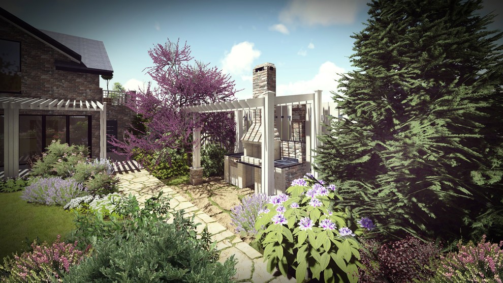 Обложка проекта: Частный двор. Площадь 20 соток