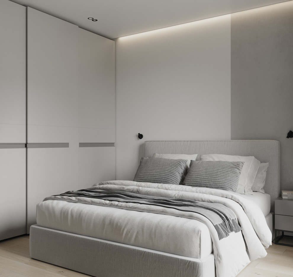 Квартира в серых оттерках. Современный стиль