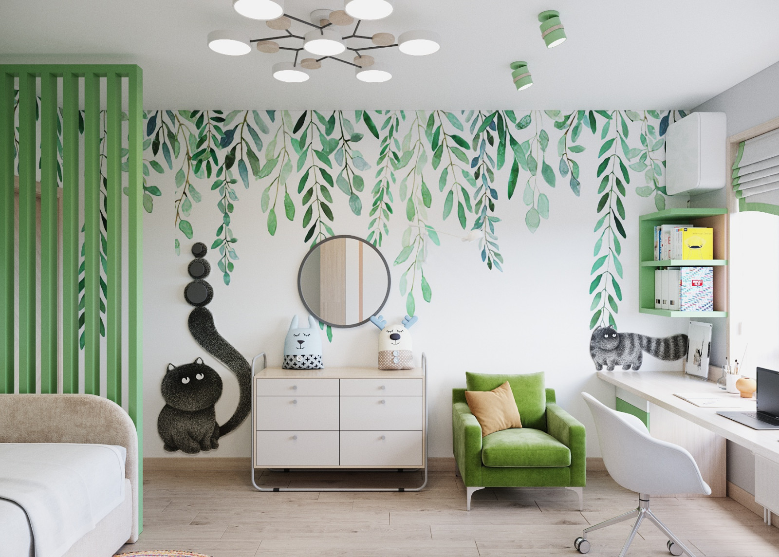 Интерьер квартиры Сканди