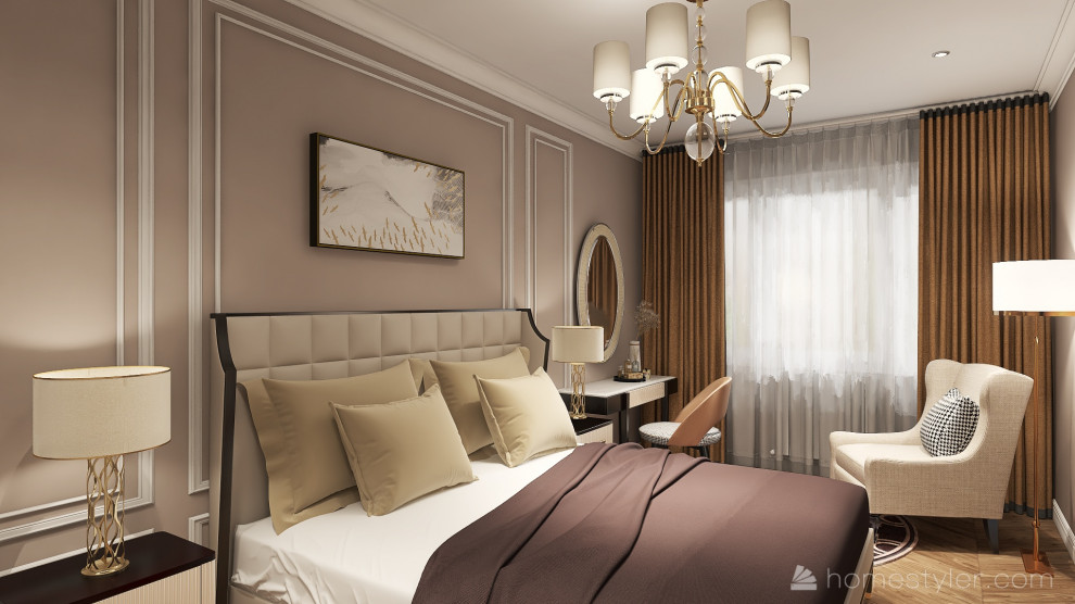 Обложка проекта: Проект  для молодой семьи в стиле неоклассика