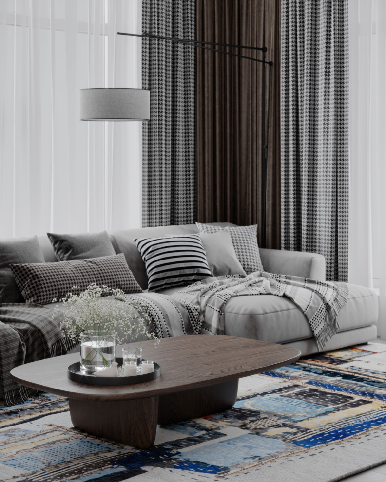 Осенние краски (дизайн проект дома)