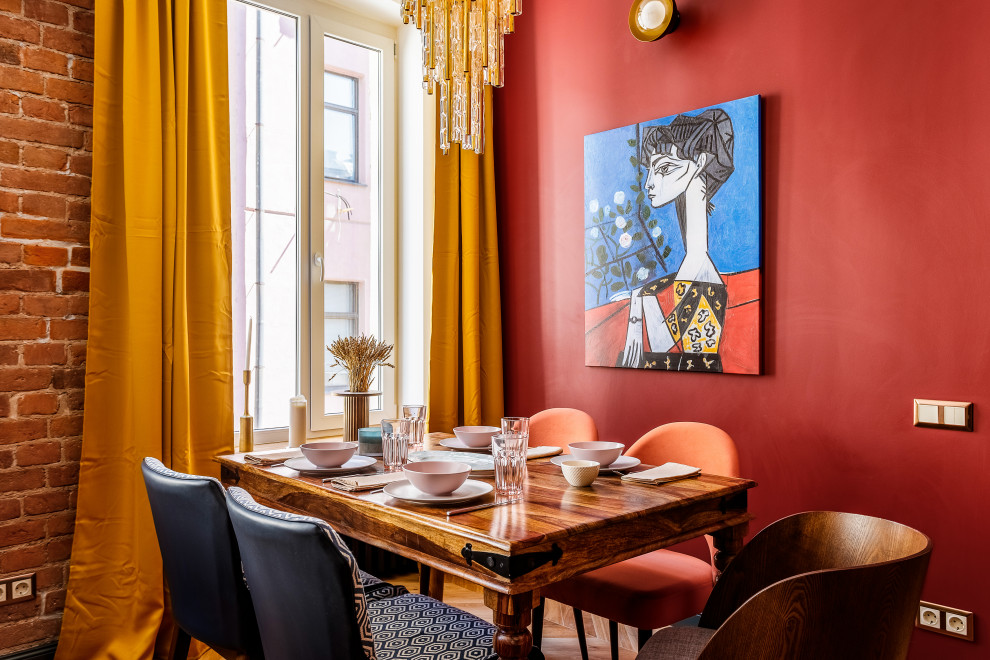 Яркие апартаменты для сдачи в аренду в центре Москвы