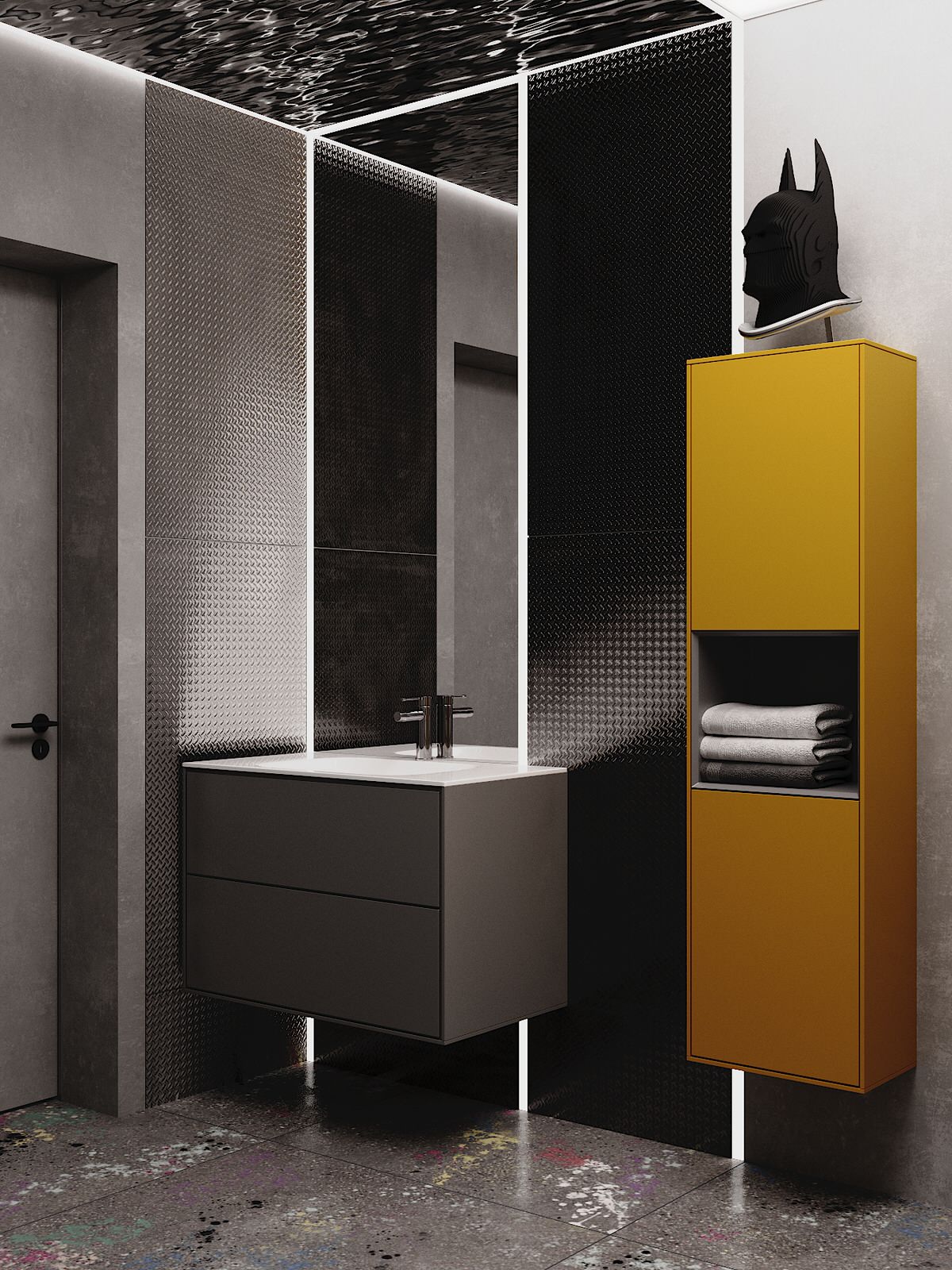 Обложка проекта: Санузел для молодого человека