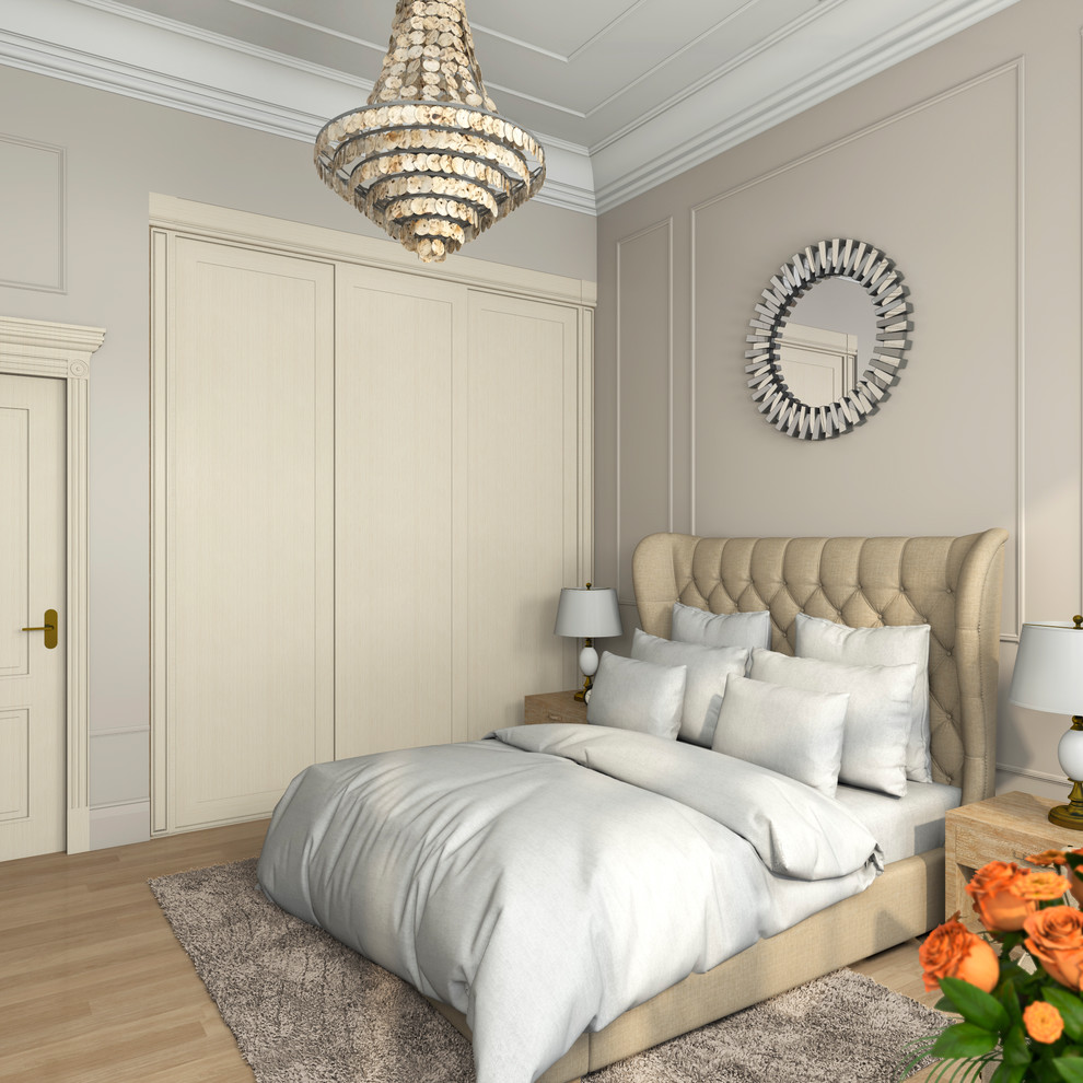 Дизайн интерьера спальни в частном доме