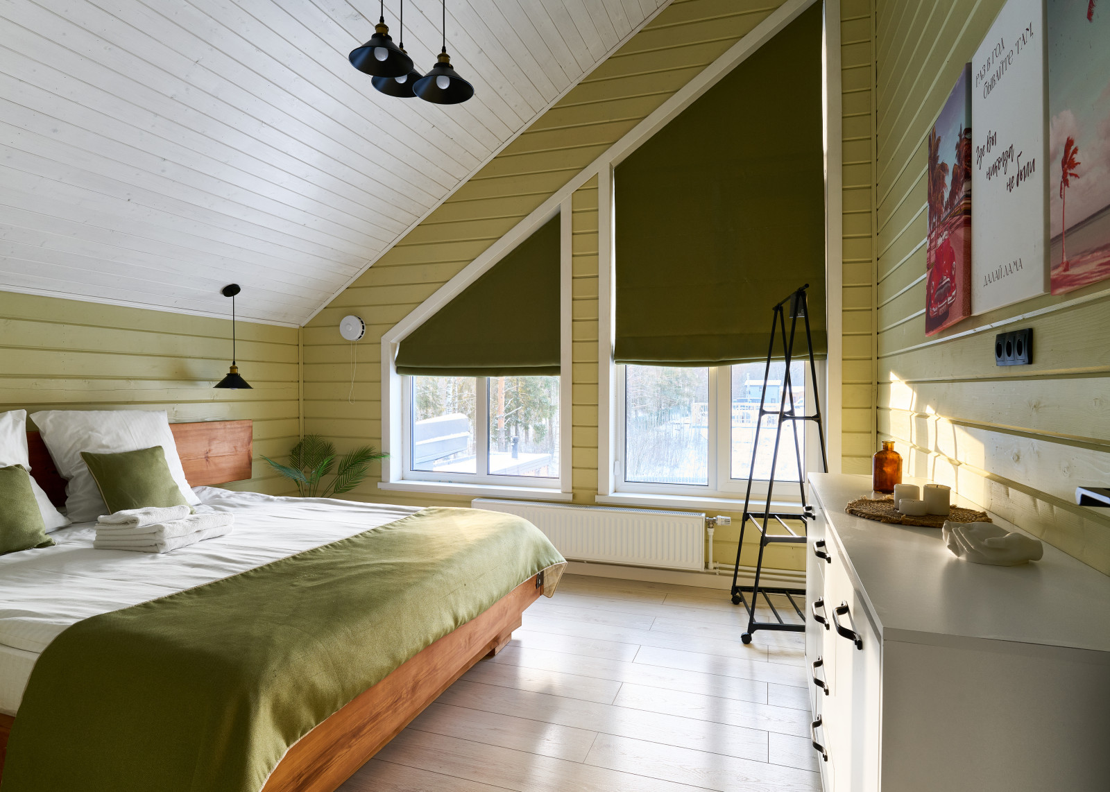 Съемка дома для отдыха. Крокусы. Санкт-Петербург