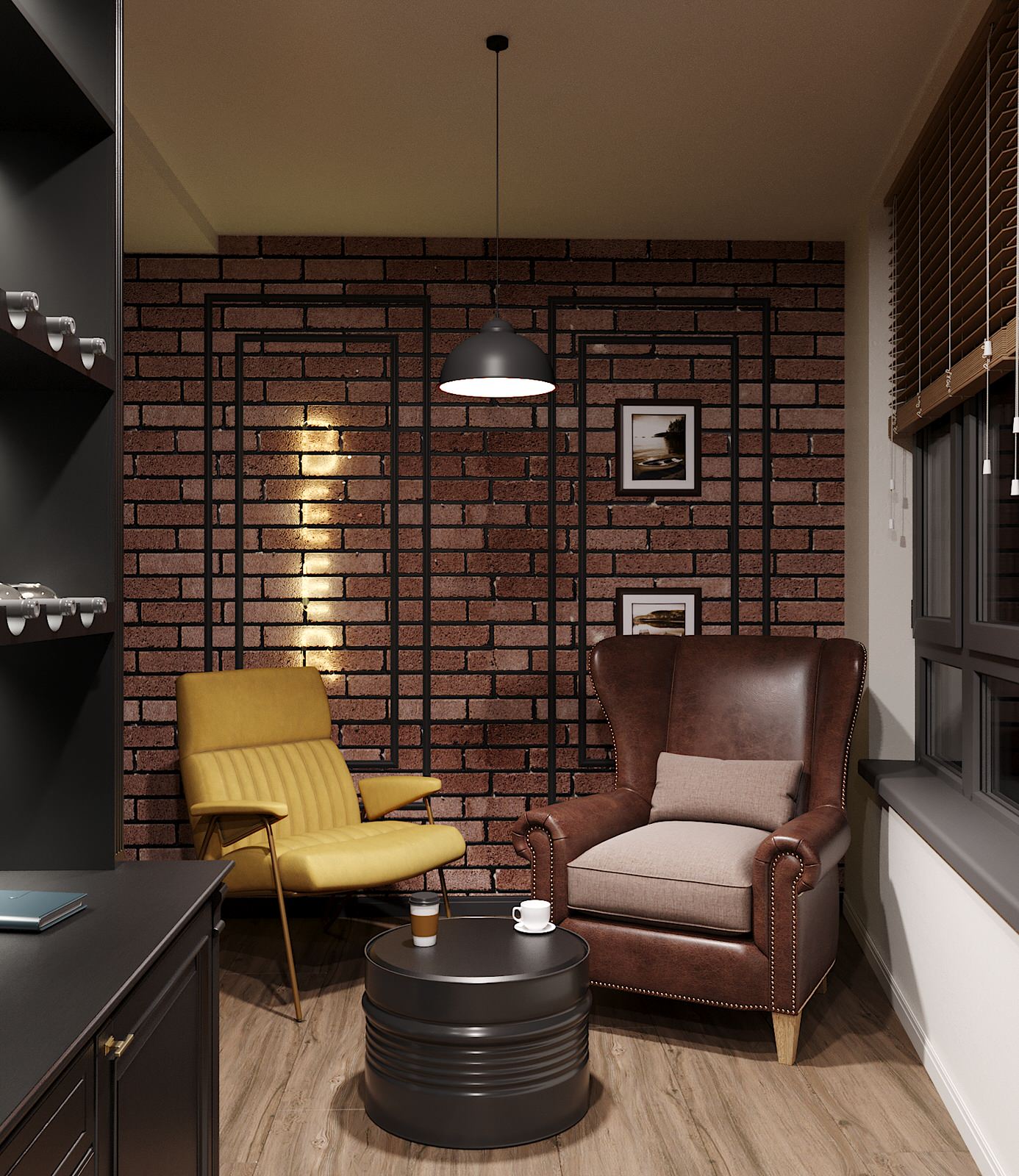 ЖК Красный Аксай. Двухкомнатная квартира в современном стиле