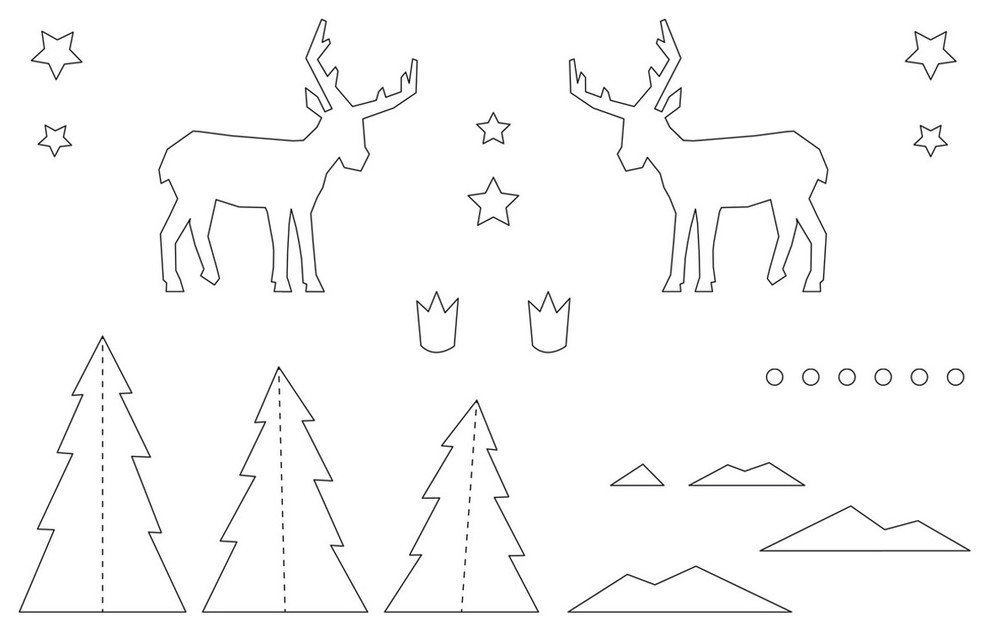 Фотоохота: Ёлки из бумаги, которые можно сделать за час