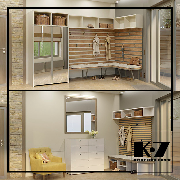 Обложка проекта: Дизайн входной группы частного дома.