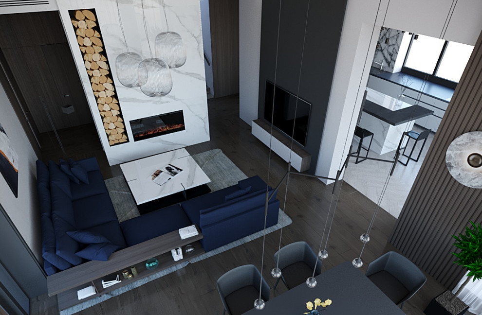 Проект загородного дома 215 м2