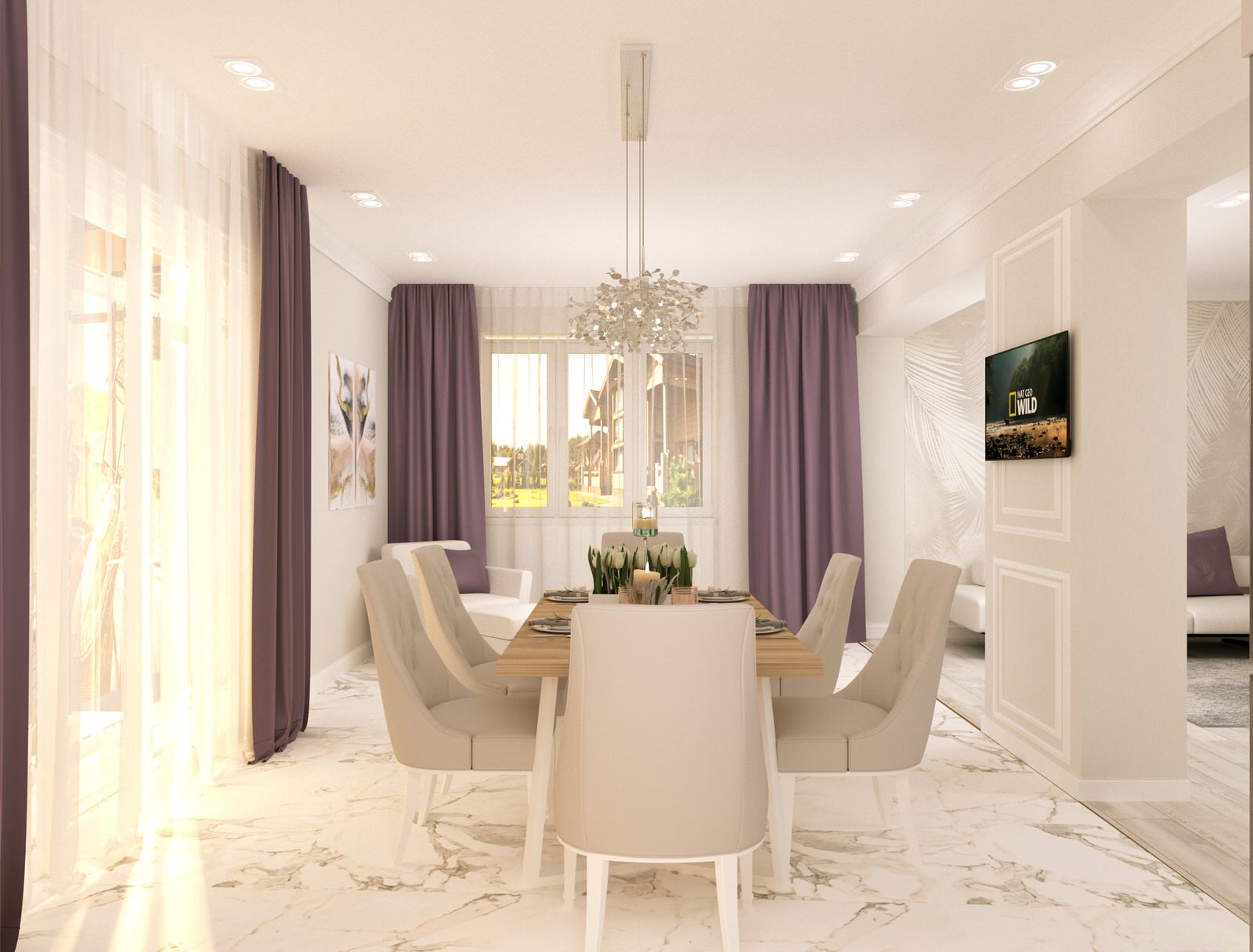 Обложка проекта: Интерьер коттеджа. Кухонная зона