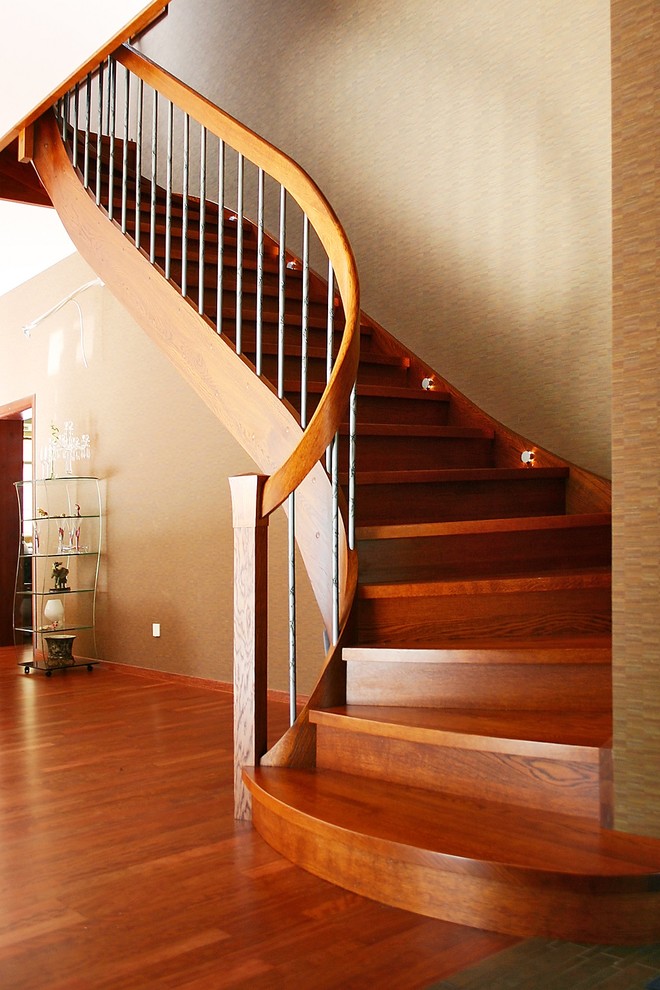 Лестницы деревянные. Консольные. На косоурах. На тетиве. Комбинированные.