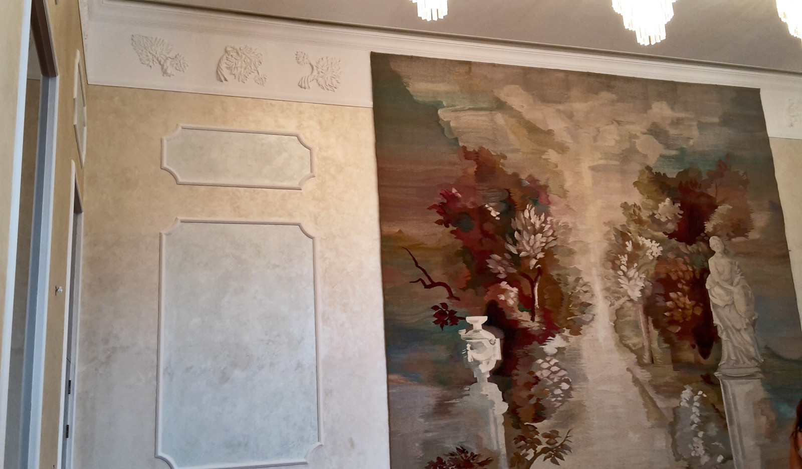 Design a Banquet hall. Embassy of Russia in Cyprus. Nicosia.